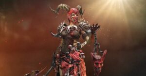 Herkes Diablo Immortal'ın yeni Kasap temalı savaş bileti için et kostümü alıyor
