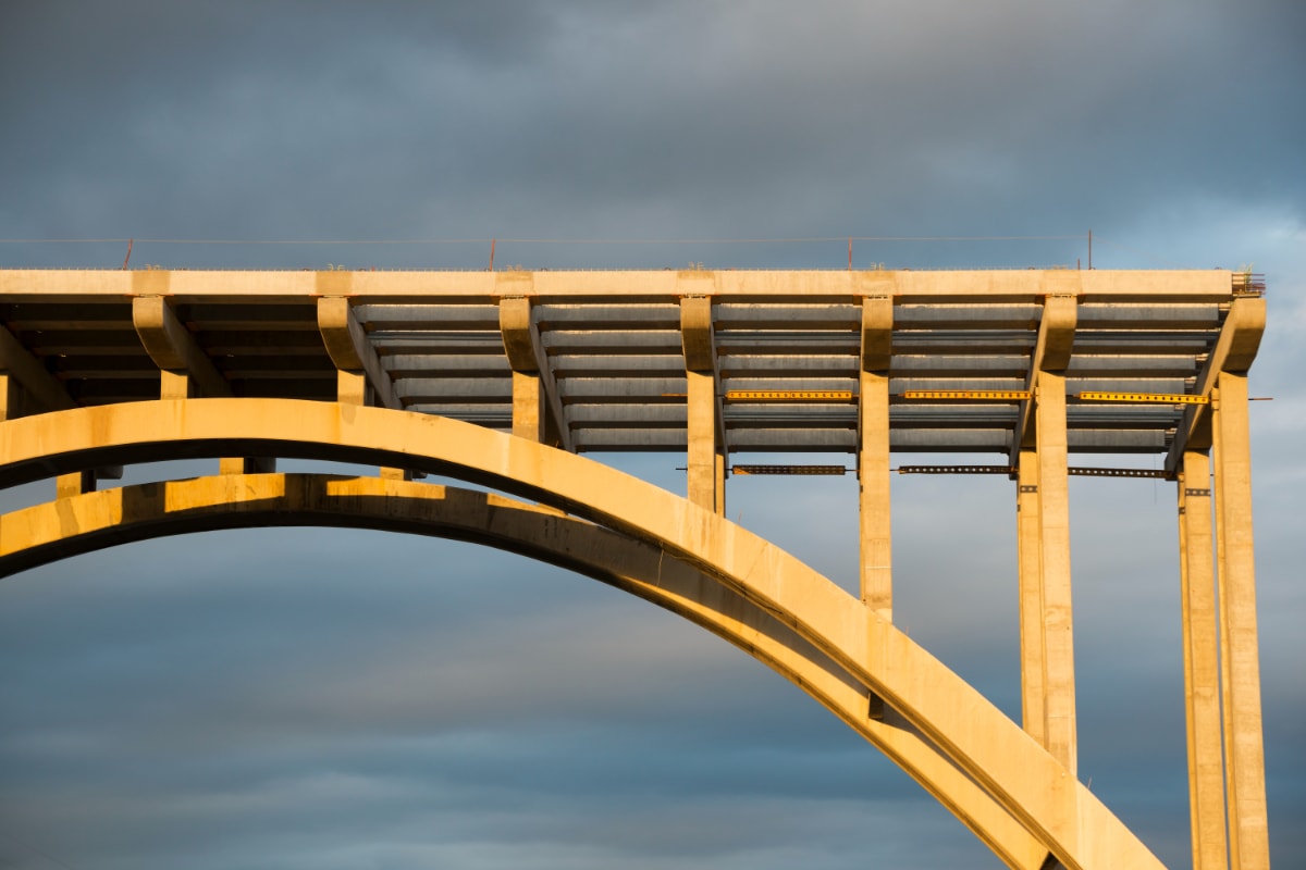 porção da ponte Henley Knoxville