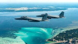 F-15EX نے ایک ہی ترتیب میں تین JASSMs لانچ کیے، انٹیگریٹڈ ٹیسٹ اور ایویلیوایشن فیز 1 مکمل کیا