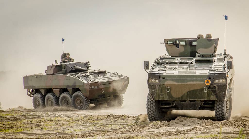 Finske Patria veier å lage kampkjøretøyer i Ukraina