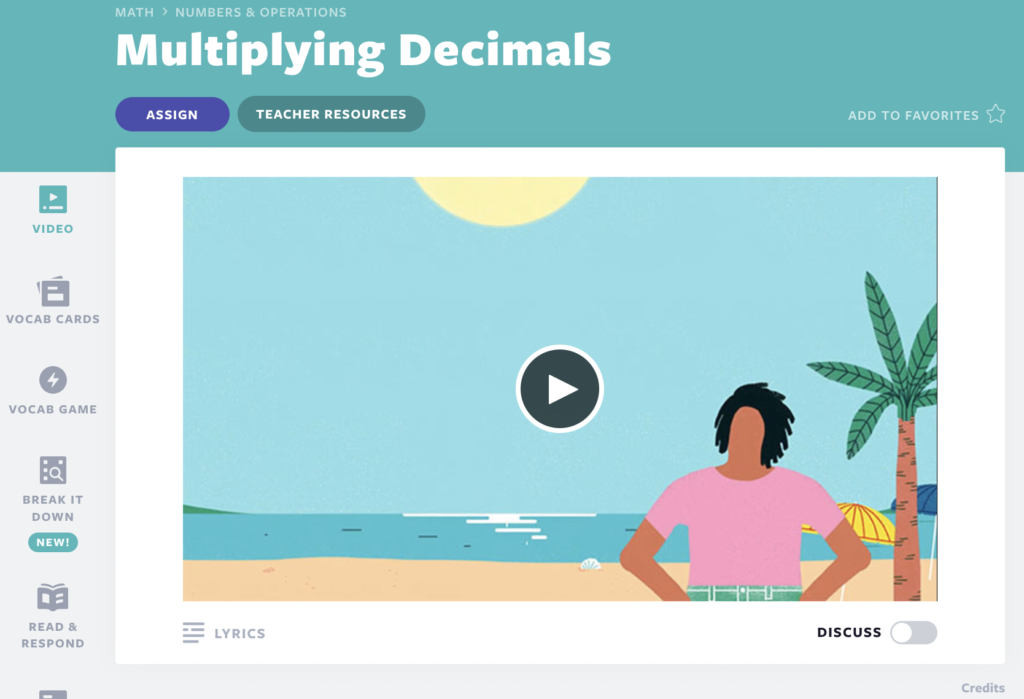 Multiplying Decimals video lesson