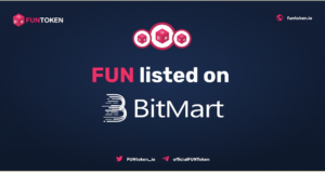 FUNToken ایک نئے دور میں داخل ہوتا ہے کیونکہ یہ BitMart ایکسچینج کی صفوں میں شامل ہوتا ہے، iGaming کے شوقین افراد کے لیے مواقع کو بڑھا رہا ہے۔ لائیو بٹ کوائن نیوز