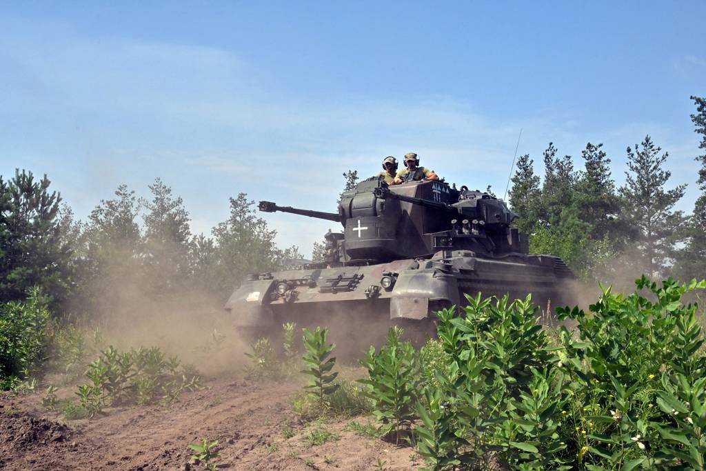 Германия отправила в Украину первую партию новых боеприпасов Gepard