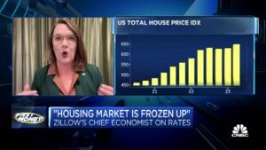 'Housing market is frozen up': Zillow chief economist on mortgage rates at highest level since 2000