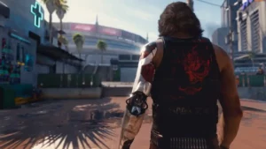 How to get Johnny Silverhand's car, gun, & clothing in Cyberpunk 2077