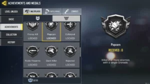 How to Get Popcorn Medal in COD Mobile?