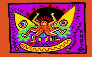 Những bức vẽ trên máy tính chưa từng thấy của Keith Haring đang trở thành NFT tại cuộc đấu giá trực tuyến mới của Christie | Tin tức Artnet