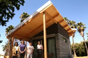 L.A.'s first legal 3-D-printed house is here. It was built by students in just 15 months