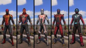 El tráiler digital Deluxe de Marvel's Spider-Man 2 muestra elegantes trajes de araña