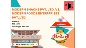 Μοντέρνα Σνακ Pvt. Ltd. εναντίον Modern Foods Enterprises Pvt. Ε.Π.Ε.