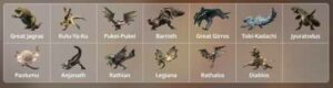 Monster Hunter most: Minden szörny szerepel a listán