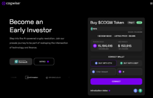Novo projeto AI Crypto Cogwise lança pré-venda de token - Aumente o nível de sua negociação