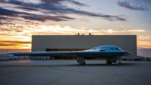 Nowe zdjęcia Raidera B-21 właśnie opublikowane przez Siły Powietrzne USA