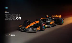 OKX cambia l'auto da corsa McLaren MCL60 in modalità Stealth per il Gran Premio di Singapore - The Daily Hodl