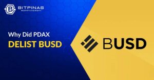 PDAX til afnotering af Binance USD (BUSD)