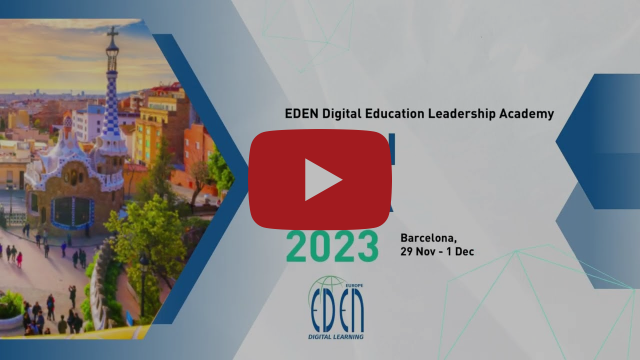 EDEN Digital Education Leadership Academy (DELA) 2023