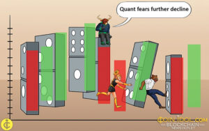 Quant는 98달러로 지원을 다시 테스트하고 추가 하락을 두려워합니다.