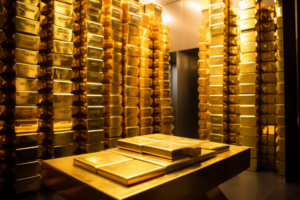 ธนาคารกลางของรัสเซียเพิ่มปริมาณสำรองทองคำเพื่อตอบโต้การคว่ำบาตรทางเศรษฐกิจ