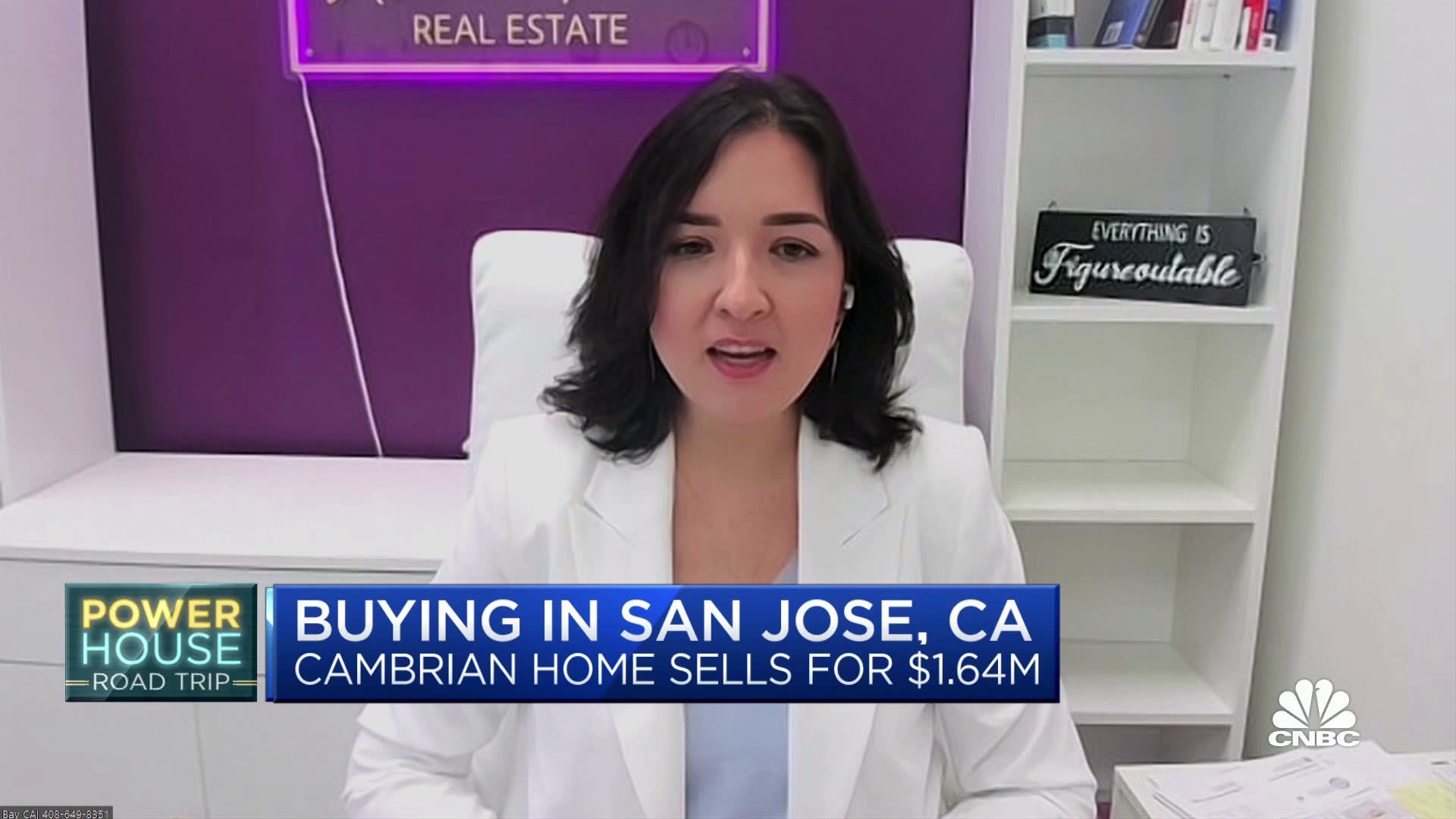 Real estat San Jose adalah pasar penjual yang 'kuat', kata Anna Fine dari Coldwell Banker Realty
