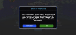 Sig farvel til Sonic! SEGA Forever har annonceret slutningen af ​​sin service til spillere - Droid-spillere