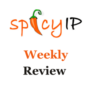 Recensione settimanale di SpicyIP (4-10 settembre)