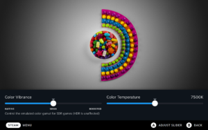 SteamOS 3.5는 데크 색상에 더 많은 따뜻함과 생동감을 선사합니다.
