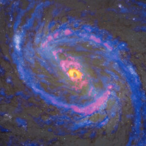 Supermassiva svarta hål förändrar galaktisk kemi