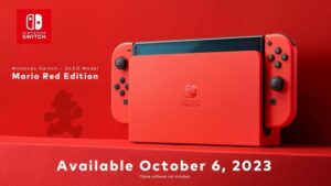 Switch OLED - Mario Red Edition announced
