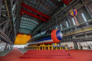 Tajvan spustil svojo prvo podmornico domače izdelave