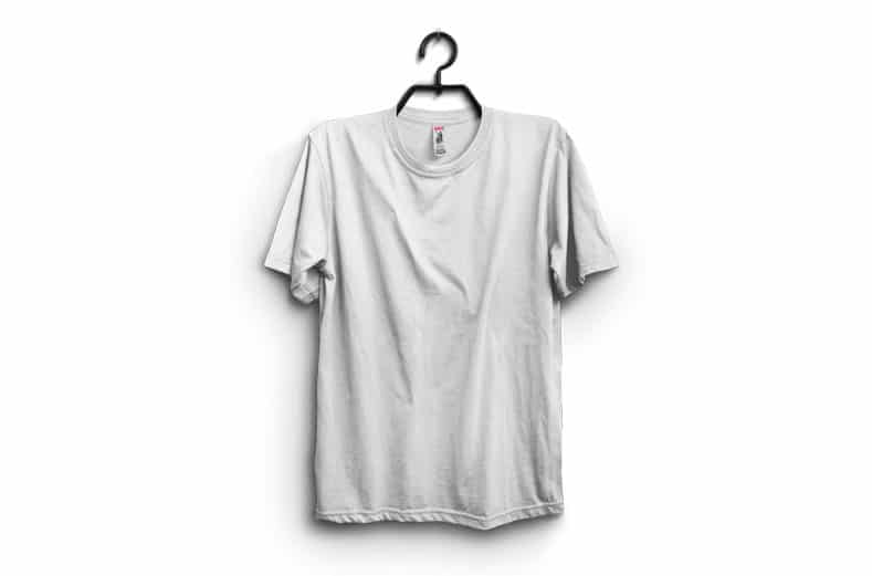Hanging T-Shirt Templates Mockup