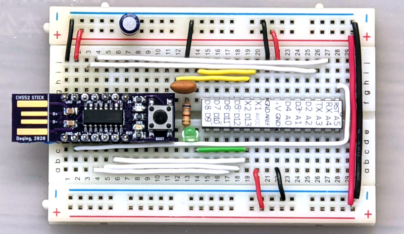 Denna Arduino Debugger använder CH552