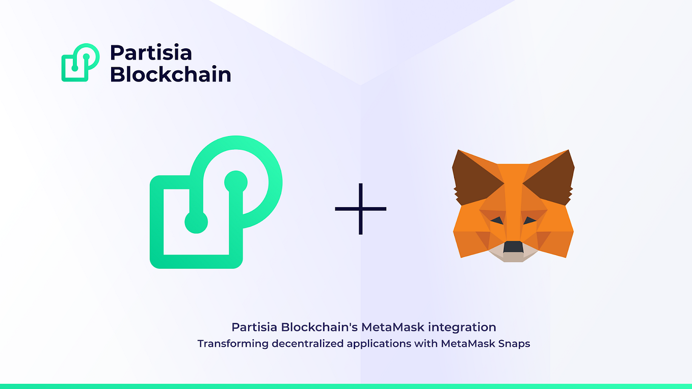 Partisia Blockchain은 MetaMask Snaps를 통해 Web3의 미래를 공개합니다.