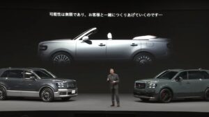 Il SUV Toyota Century potrebbe generare una variante cabriolet a quattro porte - Autoblog