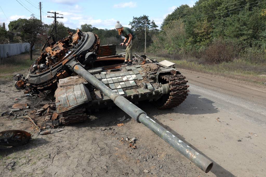 A guerra na Ucrânia inspira armas que quebram tanques de batalha no ponto mais fraco