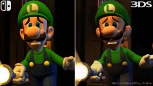 Vidéo : comparaison des graphiques HD de Luigi's Mansion 2 (Switch vs. 3DS)