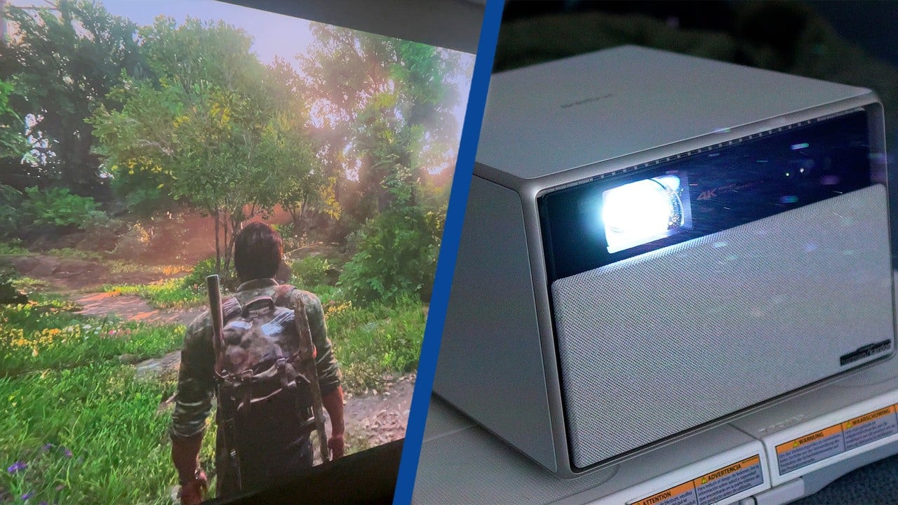 Video: PS5 Oyunlarını 200" 4K Projektör Ekranında Oynuyoruz ve Bu Çılgın