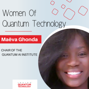 量子テクノロジーの女性たち: 量子 AI 研究所の Maëva Ghonda 氏 - Inside Quantum Technology
