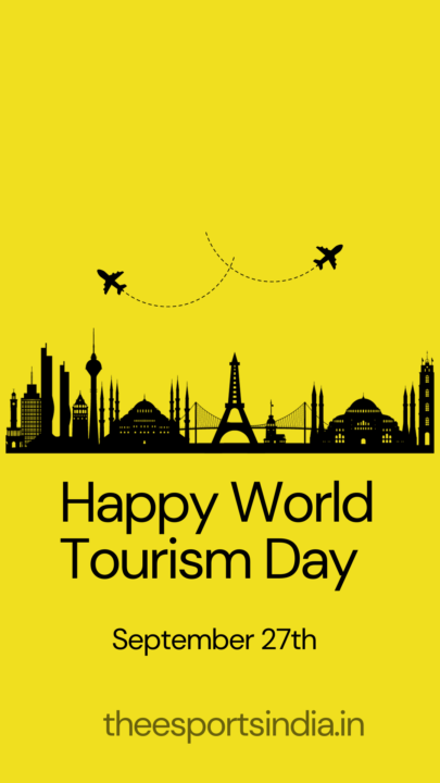 Yellow Minimal World Tourism Day Instagram Post Your Story