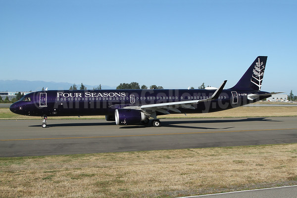 חווית מטוס פרטי עולמית על ידי Four Seasons, המופעלת על ידי Titan Airways