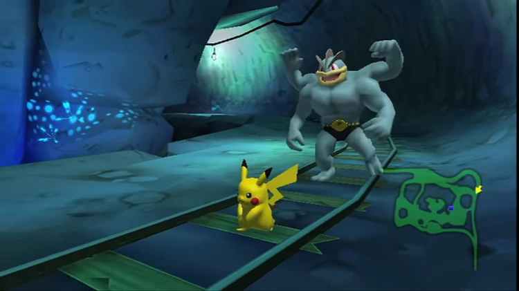Poke Park Pikachu's Adventure Hanging Out With Swoll Pokemon