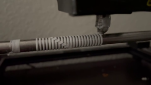 3D tiskanje na vrtečo se palico