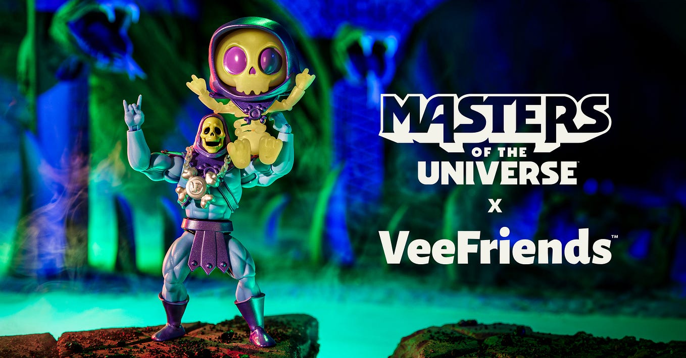 Когда вселенные сталкиваются: VeeFriends™ и «Повелители Вселенной» от Mattel объединяют усилия, чтобы объединиться…