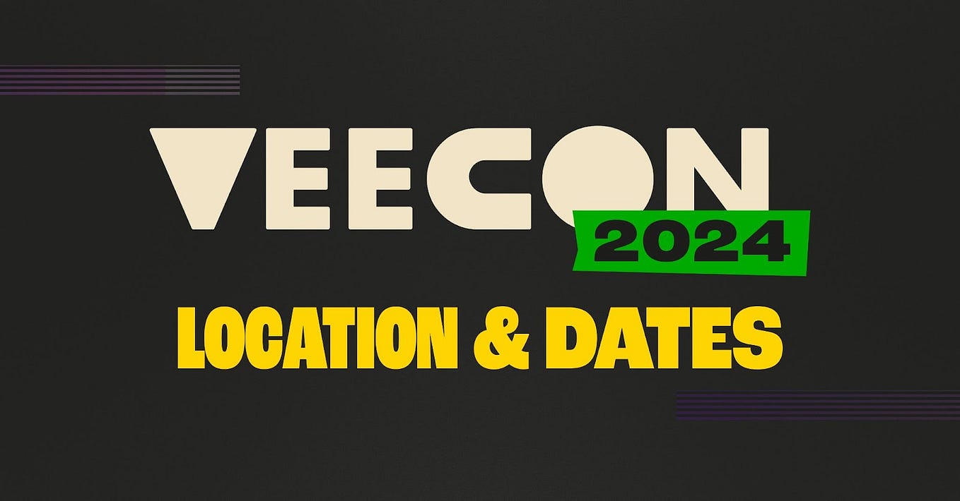 Lieu et date de la VeeCon 2024 annoncés : l'innovation rencontre l'inspiration à Los Angeles, en Californie !