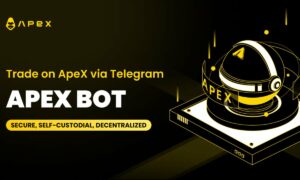 ApeX Protocol käivitab Telegram Boti, et hõlpsasti detsentraliseeritud tuletisinstrumentidega kauplemine