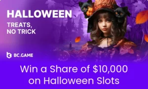 BC.Game's Treats, No Trick: Vind en andel på $10,000 på Halloween spilleautomater