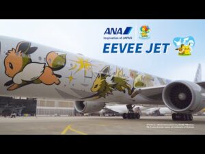 全日空 Eevee Jet NH 喷气式飞机的幕后花絮