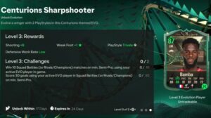 A Centurions Sharpshooter Evolution legjobb játékosai az EA Sports FC 24-ben