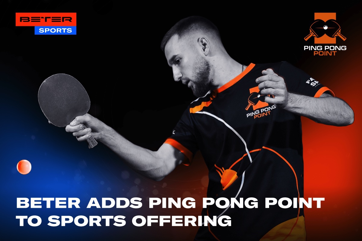 BETER startet Ping Pong Point Live Stream, um jeden Monat 700 Wettereignisse anzubieten