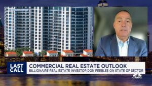 Miljardären fastighetsinvesterare Don Peebles talar om kommersiella fastigheters pågående kamp