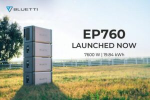 BLUETTI, 전기 요금 절감에 도움이 되는 EP760 가정용 에너지 저장 솔루션 출시